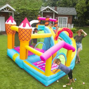 Ice Cream Design Kid Party Game Toy Jumping Castle Cheap Bounce House Inflatable Bouncer Ice Cream Design Kid Party Game Toy Jumping Castle Cheap Bounce House Inflatable Bouncer