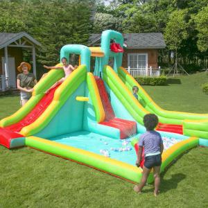 Inflatable Pool Game Bouncing Castles Water Slide Jumping House for Kids High Quality Products Inflatable Pool Game Bouncing Castles Water Slide Jumping House for Kids High Quality Products